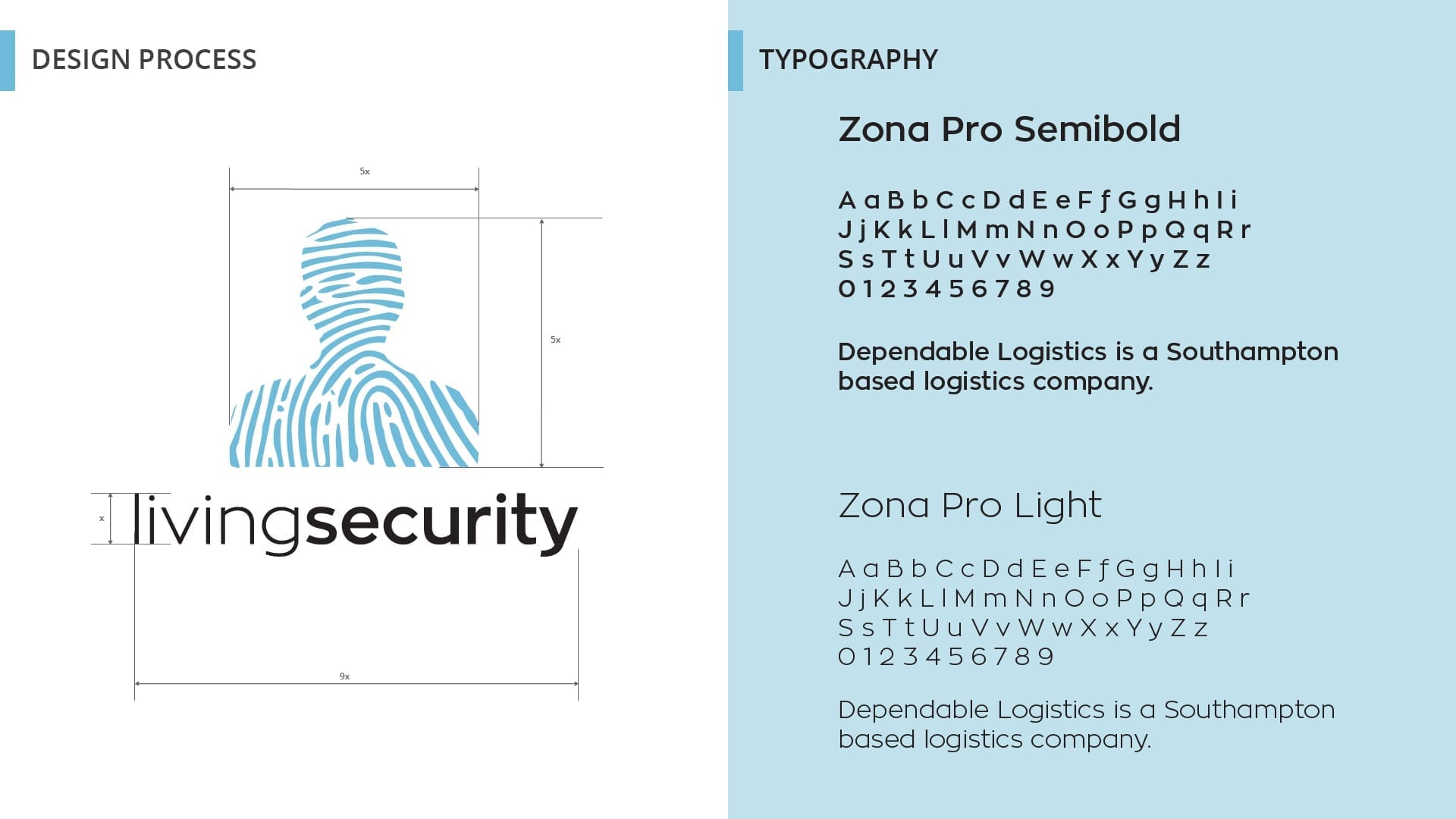 Living Security – Logo Presentation_Typography