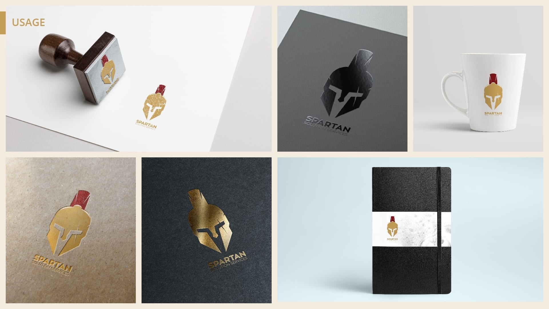 Spartan Solution Services – Logo Presentation_Interior Mock-ups