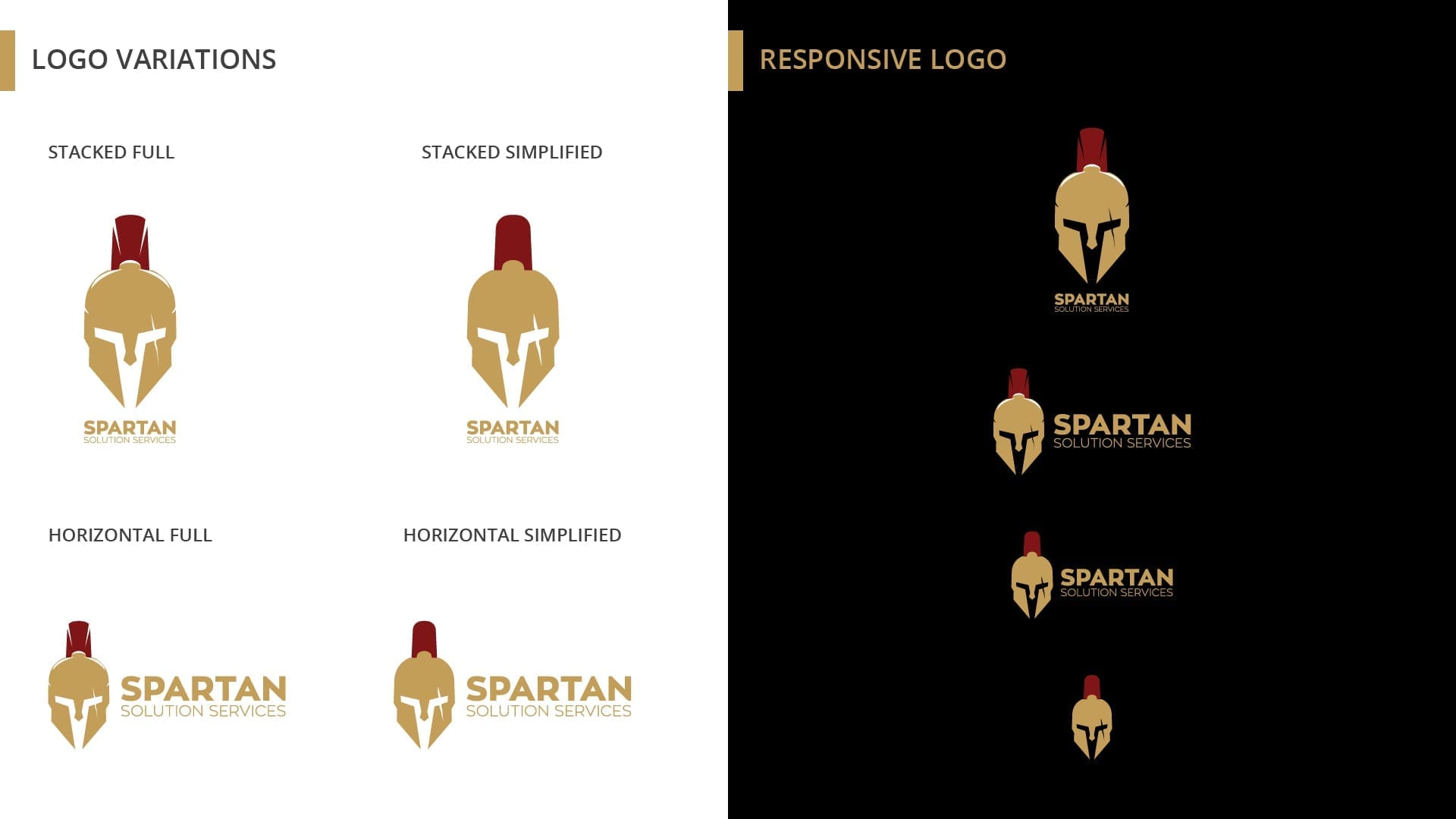 Spartan Solution Services – Logo Presentation_Variations